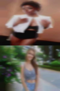 Used French Island wives in the forest with a flat chest girl
