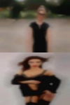 Woman showing vagina shape