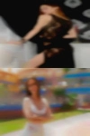 Naked woman having letters hot